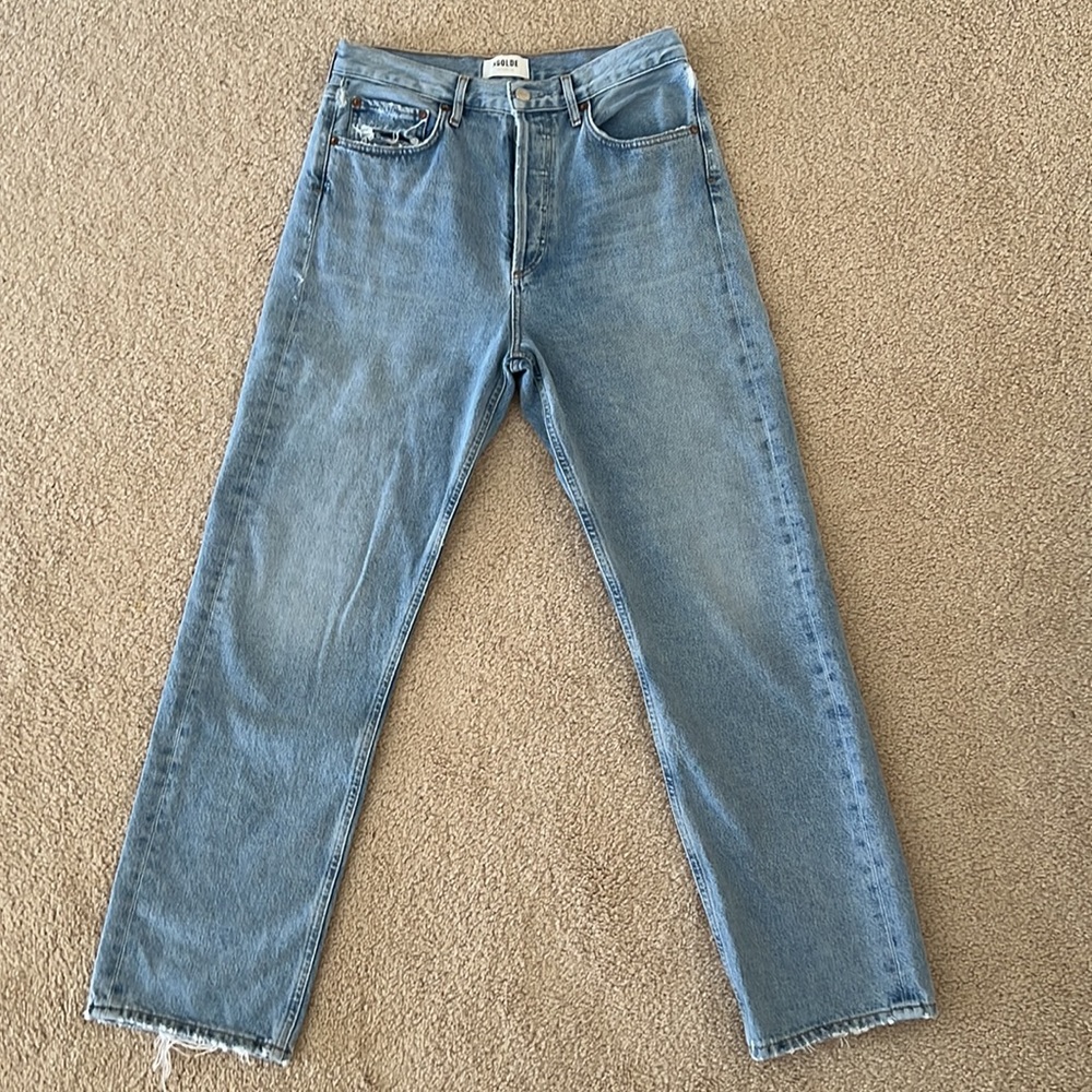 Agolde 90’s Jeans in Snapshot - sz 27 - Picture 4 of 8